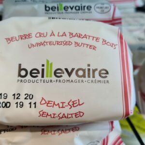 beurre demi sel 125g