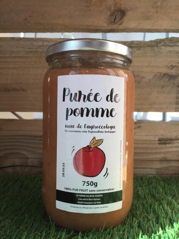Purée de Pomme Bio (750g) 1